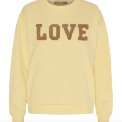 Sweatshirt Jessa - Giallo/Fango