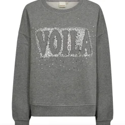 Sweatshirt Oversize - Grey Melange