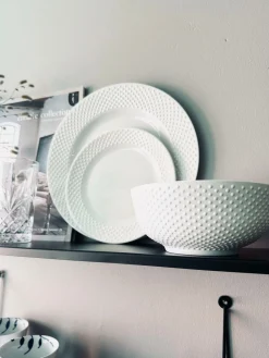 Tallerken 28 cm – White Melamin