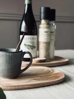 Tallerken akacia - Godkendt til fødevarer