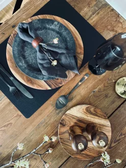 Tallerken akacie - 30 cm