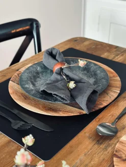 Tallerken akacie - 30 cm