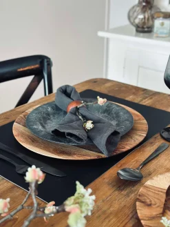 Tallerken akacie - 30 cm