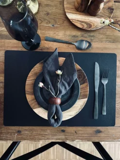 Tallerken akacie - 25 cm