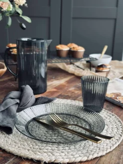 Tallerken DAILY Grey - 4 stk.