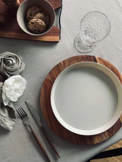 Tallerken Norma 24cm - Beige 2 stk.