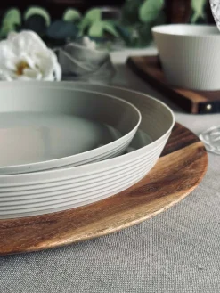 Tallerken Norma 24cm - Beige 2 stk.