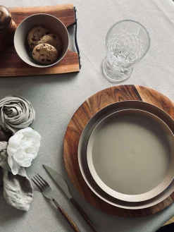 Tallerken Norma 24cm - Mocca 2 stk.