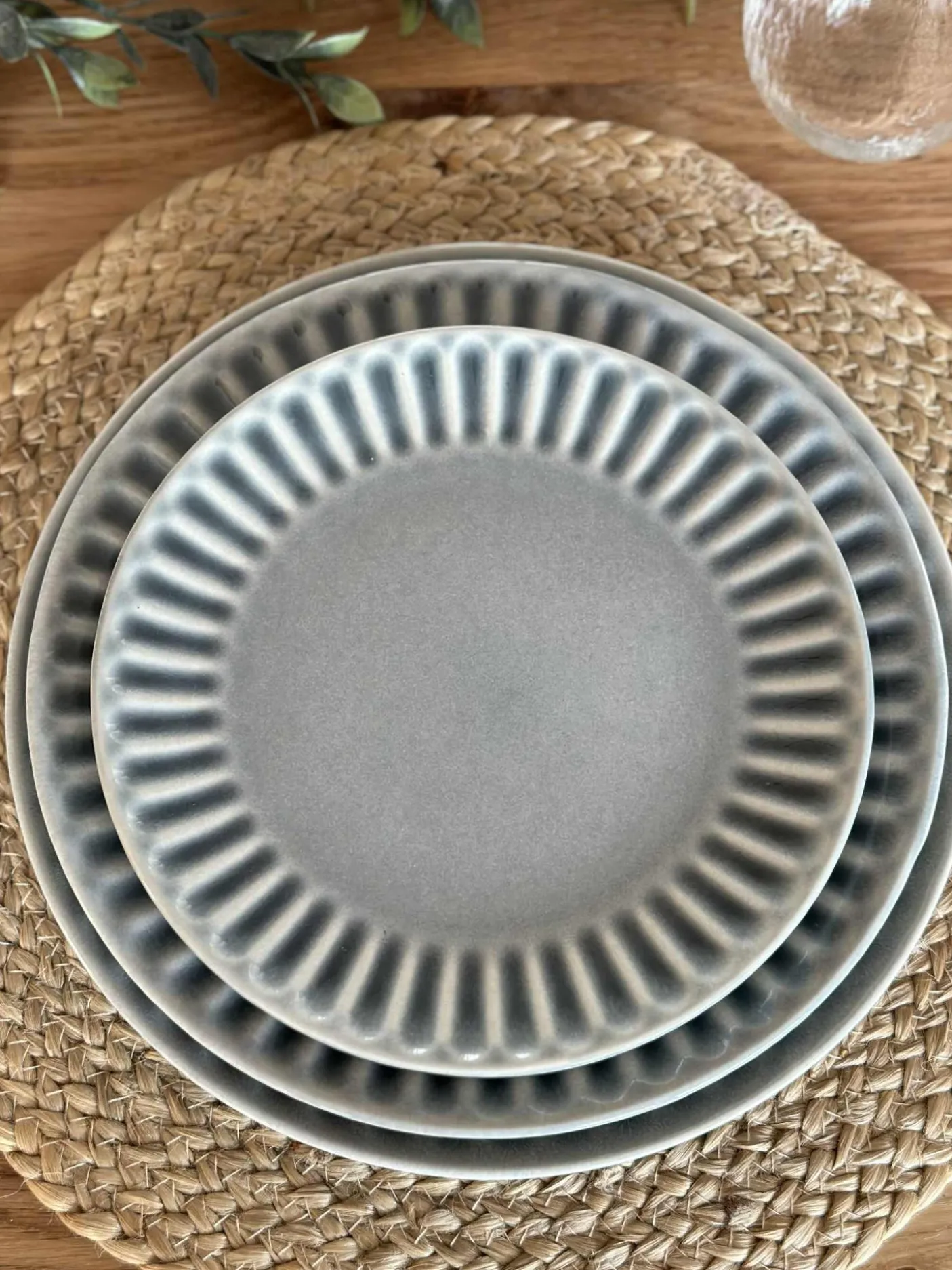 Tallerken VIGA Blå - Flere størrelser