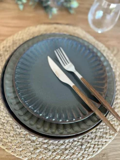 Tallerken VIGA Grå / brun - Flere størrelser