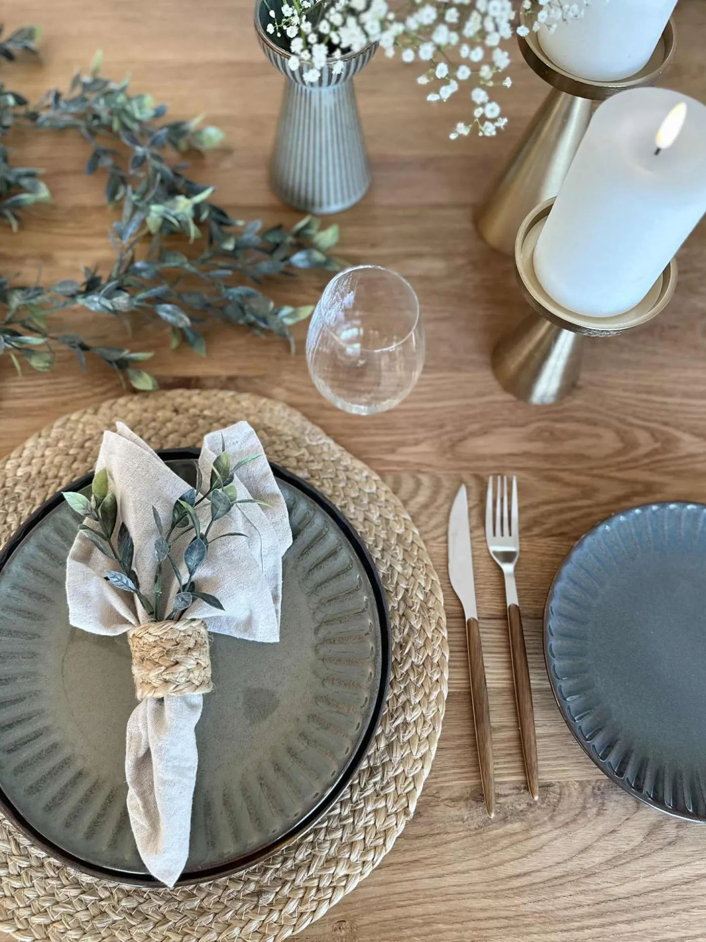 Tallerken VIGA Grå / brun - Flere størrelser