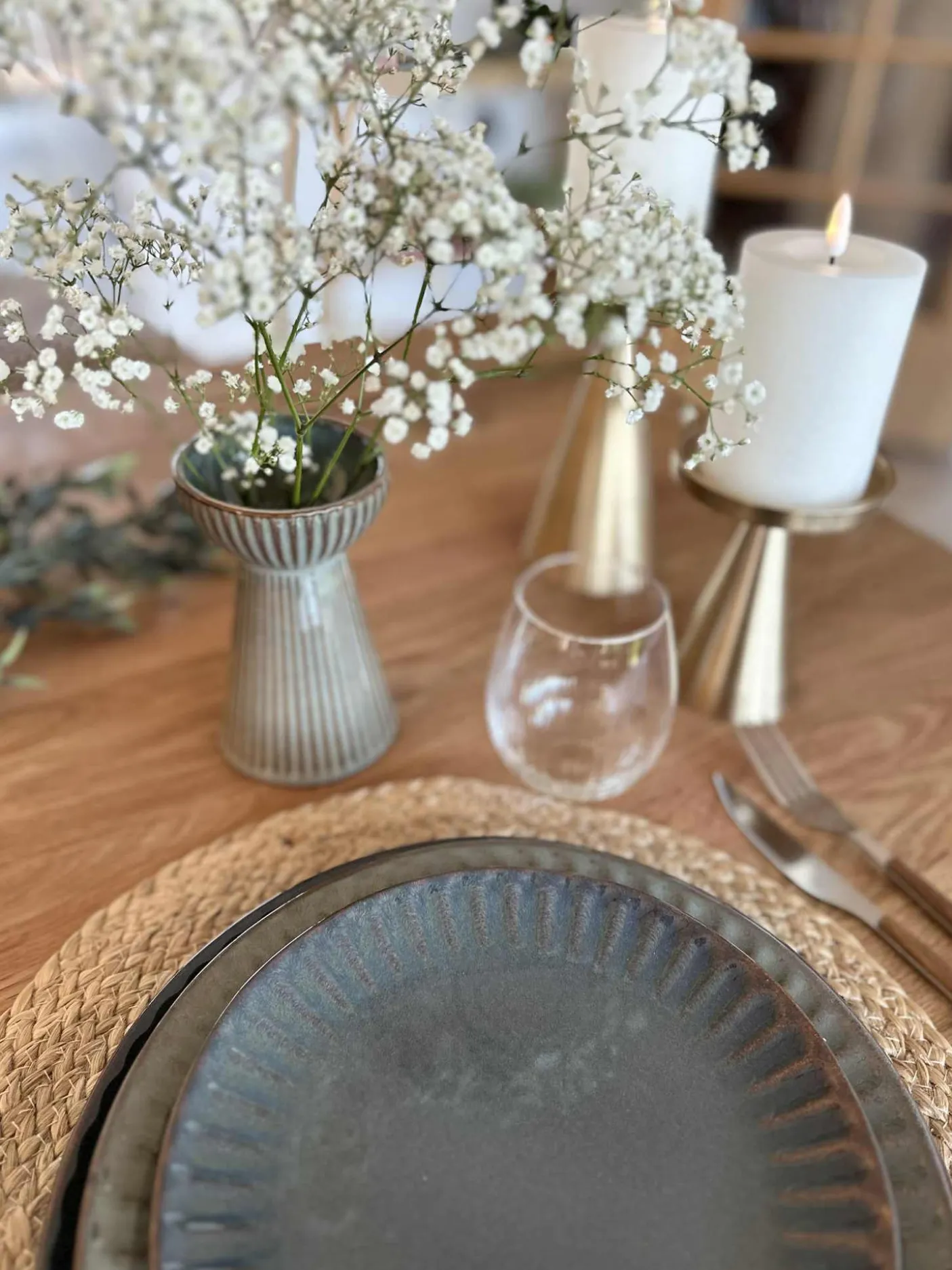 Tallerken VIGA Grå / brun - Flere størrelser