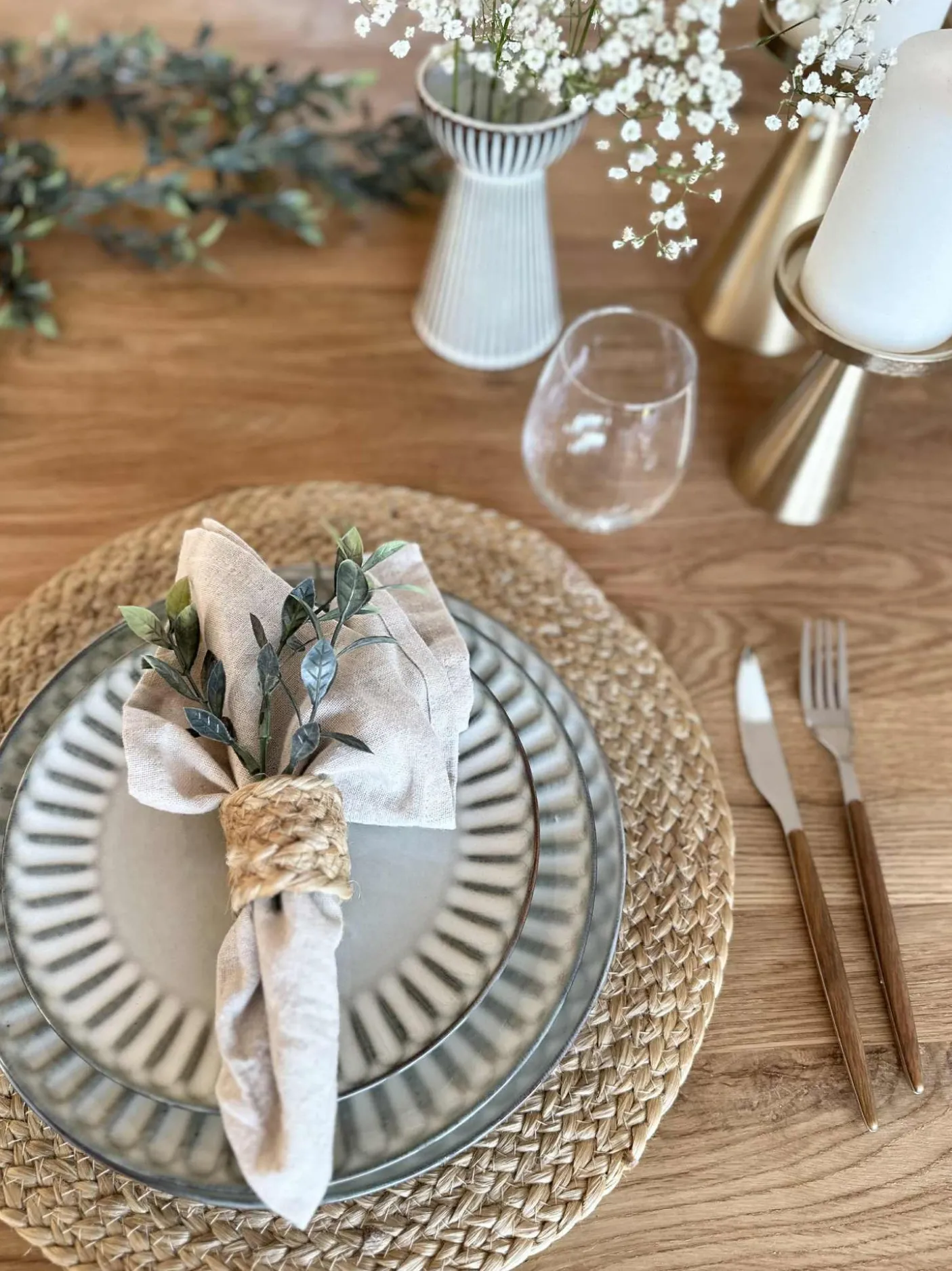 Tallerken VIGA Grå - Flere størrelser