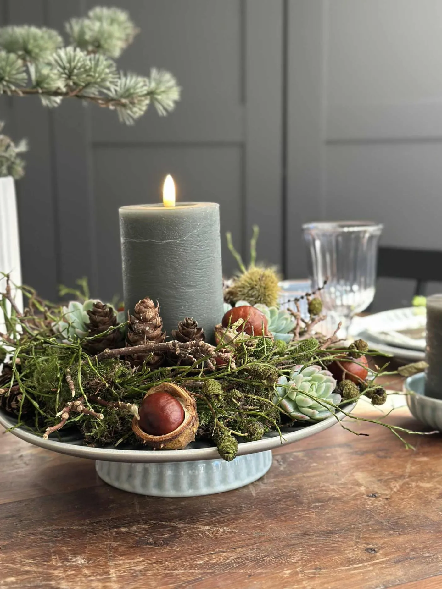 Tallerken VIGA Mint - Flere størrelser