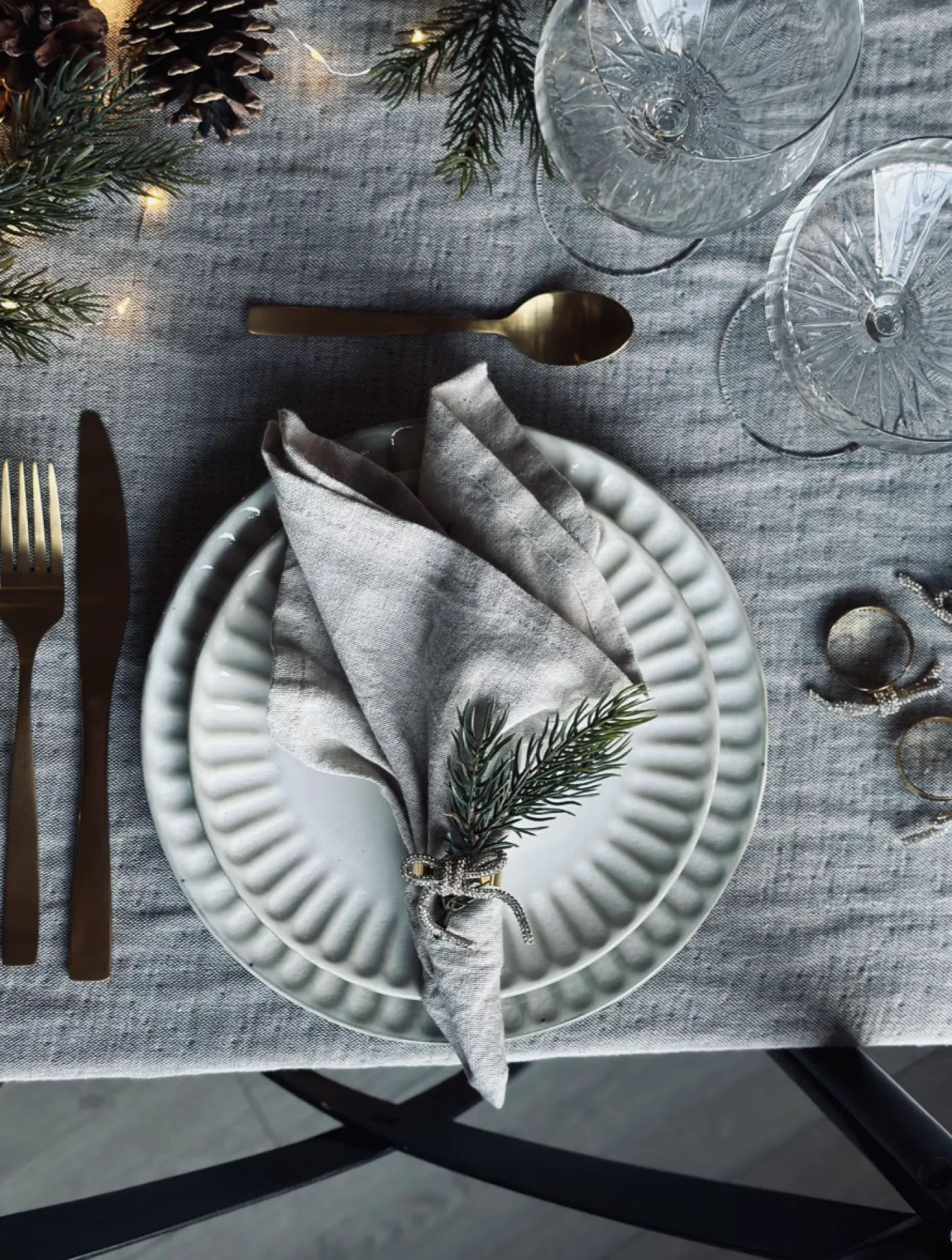 Tallerken VIGA Sand - Flere størrelser