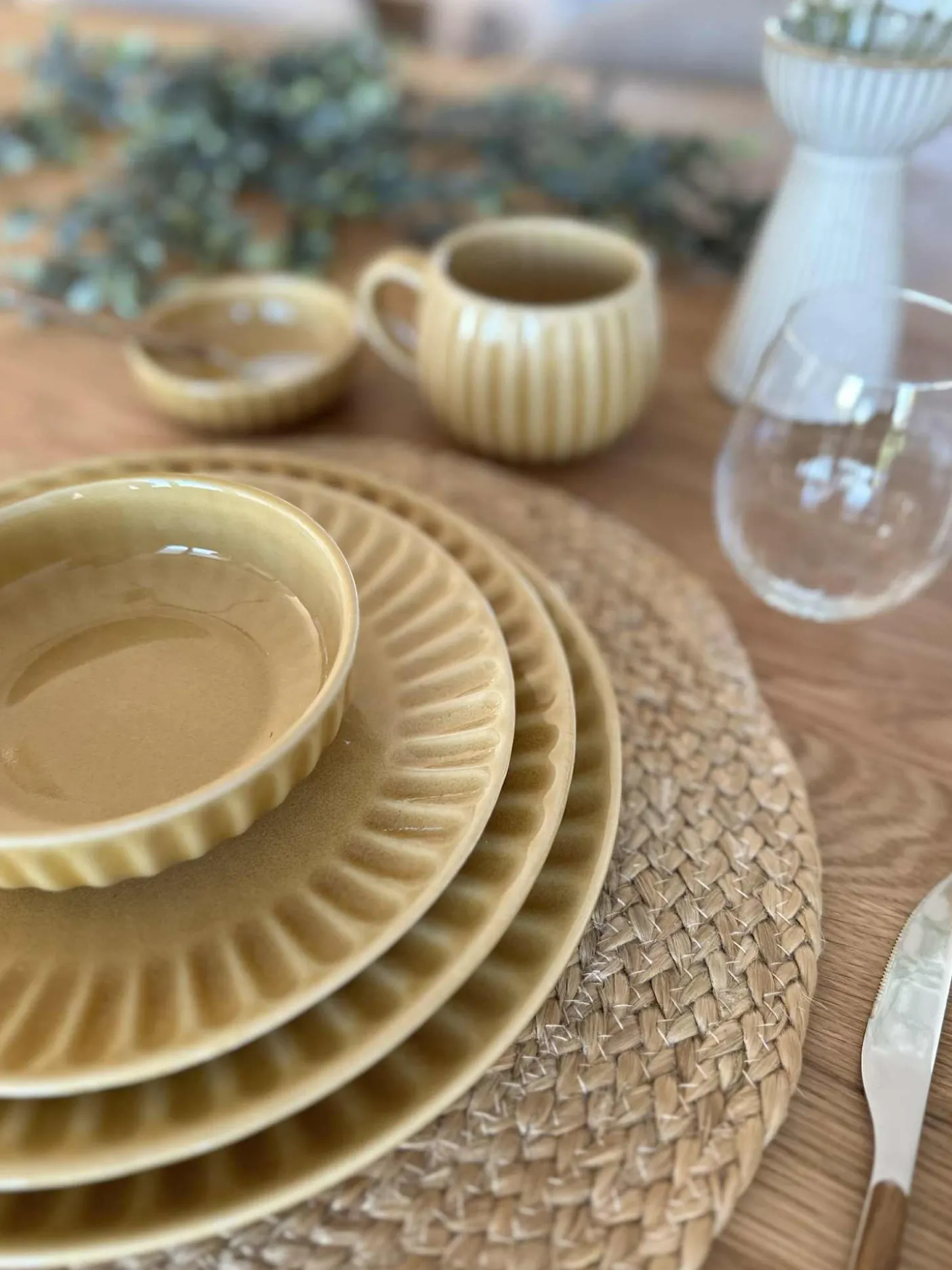 Tallerken VIGA Sennep - Flere størrelser