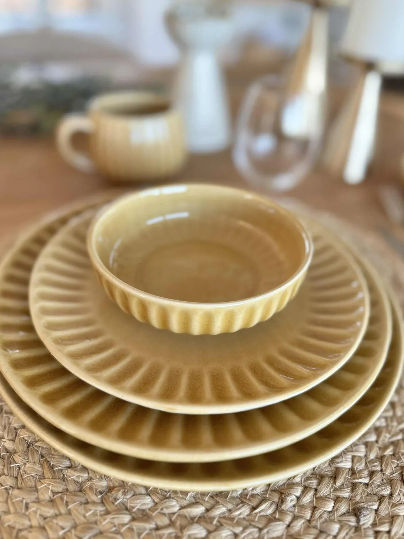 Tallerken VIGA Sennep - Flere størrelser