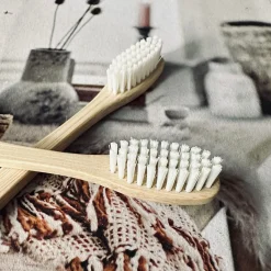 Tandbørster Bambus ECO - Pakke med 2 stk