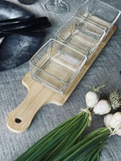 Tapas - 3 skåle og fad