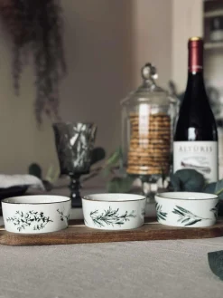 Tapas - 3 skåle og fad