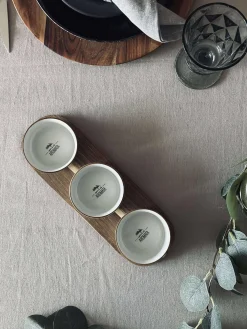 Tapas - 3 skåle og fad