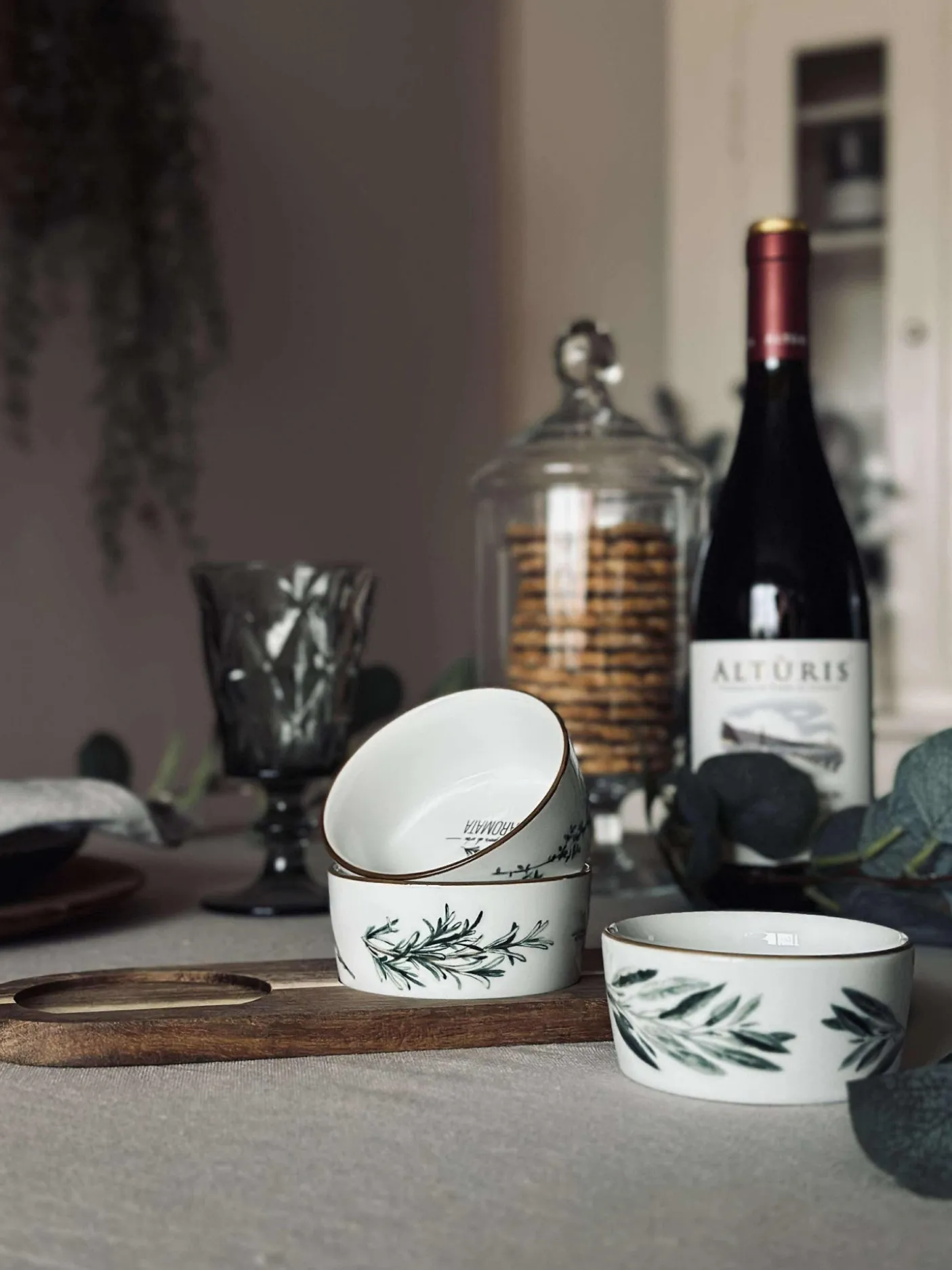 Tapas - 3 skåle og fad