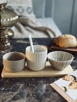 Tapas - 3 skåle og fad