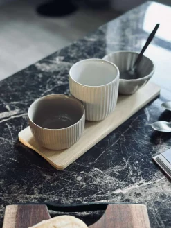 Tapas - 3 skåle og fad