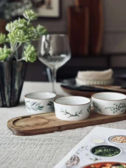 Tapas - 3 skåle og fad