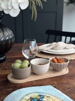 Tapas - 3 skåle og fad