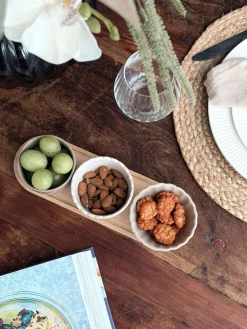 Tapas - 3 skåle og fad