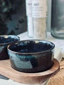 Tapas sæt med 3 skåle og fad - Stone mix