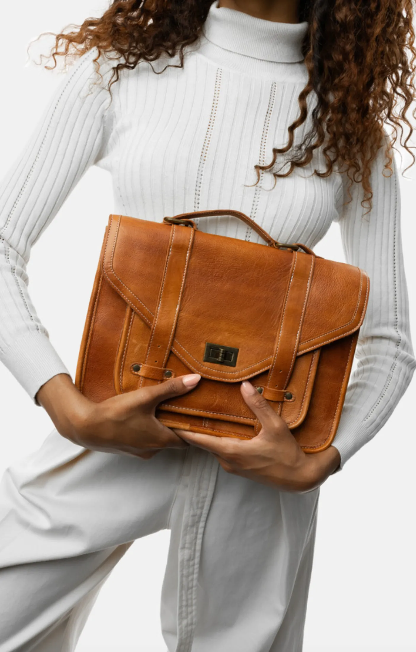 Taske Hallie – Cognac