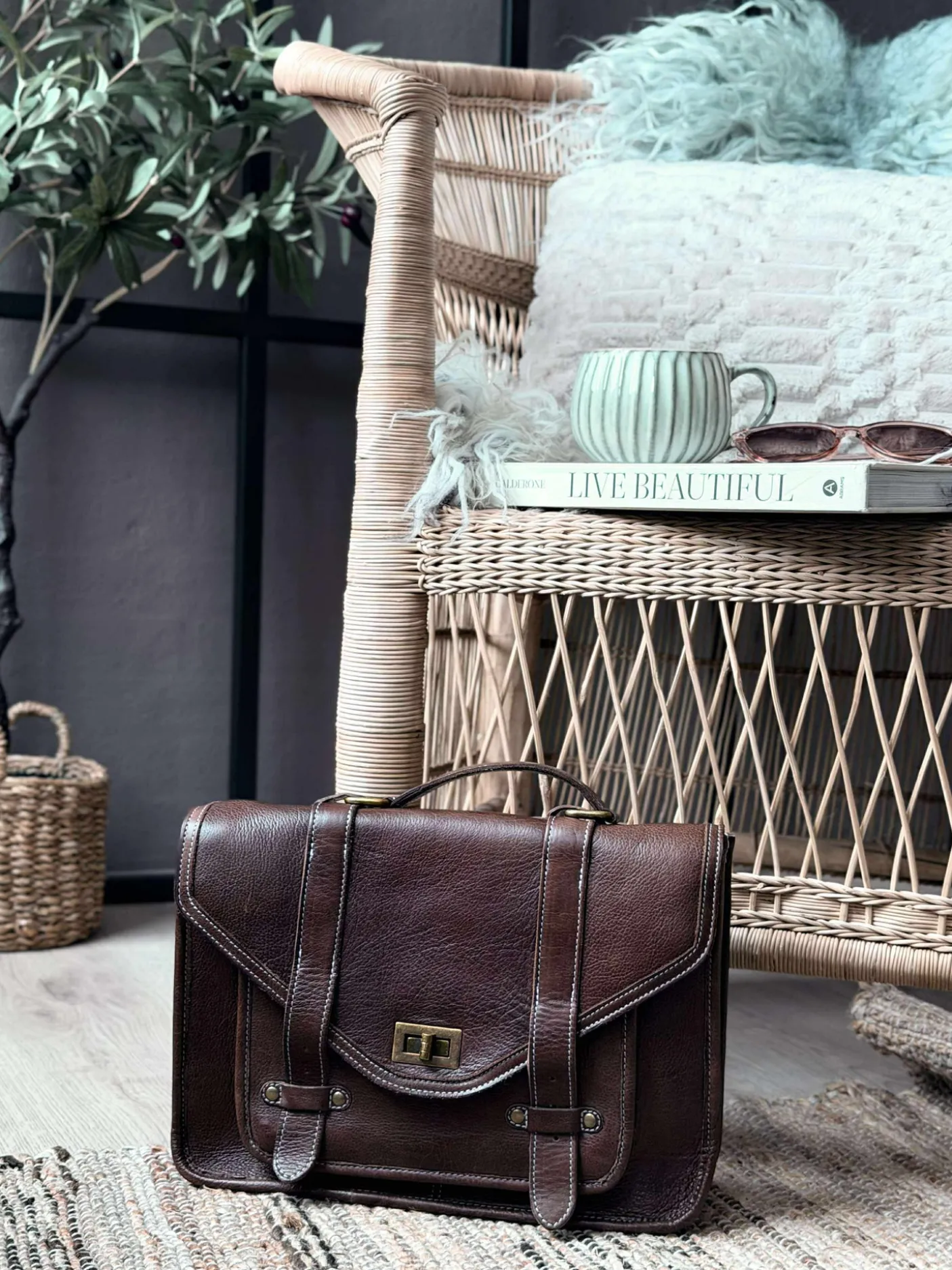 Taske Hallie – Wood