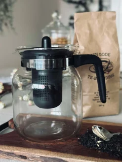 Tekande i glas - 1500 ml.