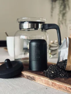 Tekande i glas - 1500 ml.