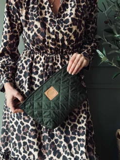 Toilettaske / Clutch Grøn