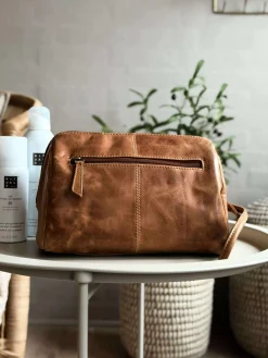 Toilettaske Nora - New Cognac