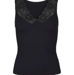 Top Belen mikrofiber - Black