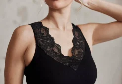 Top Belen mikrofiber - Black