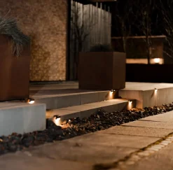 Trappelys med solar - 4 stk.