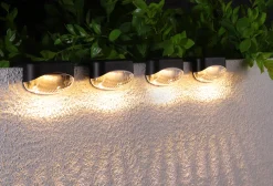 Trappelys med solar - 4 stk.