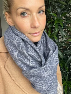 Tørklæde Helena - Denim