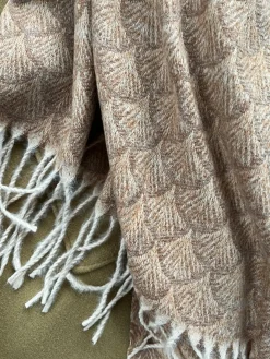 Tørklæde Malene - Cognac