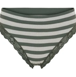 Trusser ISA stripe rib - Oliven