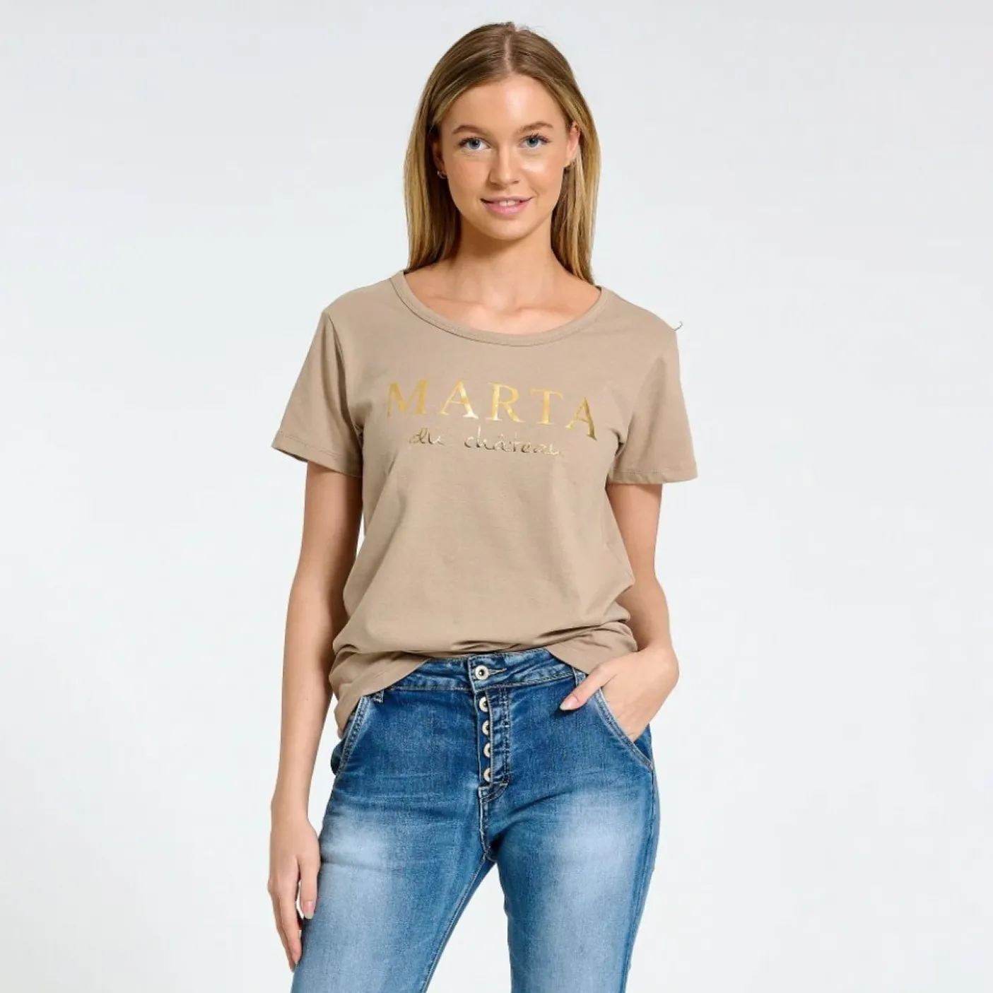T-shirt Marta Sand