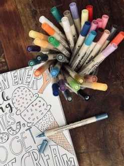 Tusser - Akryl Twinmarkers 36 stk.