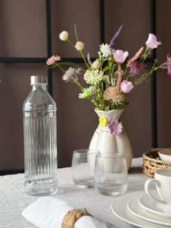 Vandflaske med metallåg - 1000ml.