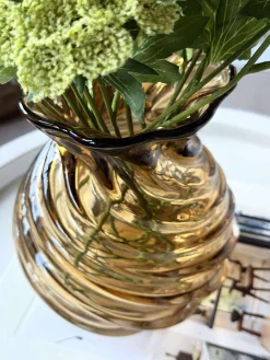 Vase - Mundblæst glas