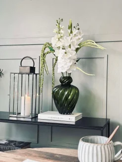 Vase ART grøn mundblæst